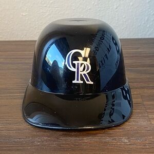 🔶 {4/$12} Colorado Rockies Plastic Baseball Helmet / Bowl